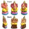 Ganesha Statue Handmade Lord Ganesh Sculpture Gajanana Ganpati Bappa Figurine for Pooja - Home Decor Hindu God Idol Good Luck & Success - Navaratri Golu Dolls (7 Inches)